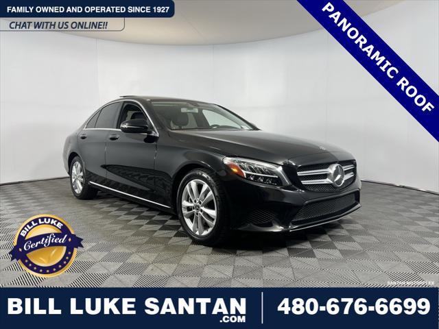 used 2020 Mercedes-Benz C-Class car, priced at $30,873