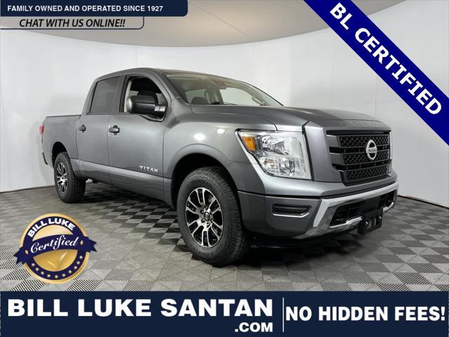 used 2022 Nissan Titan car, priced at $28,873