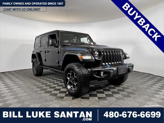 used 2021 Jeep Wrangler Unlimited car, priced at $32,475