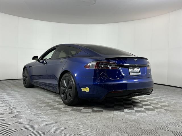 used 2021 Tesla Model S car, priced at $51,973