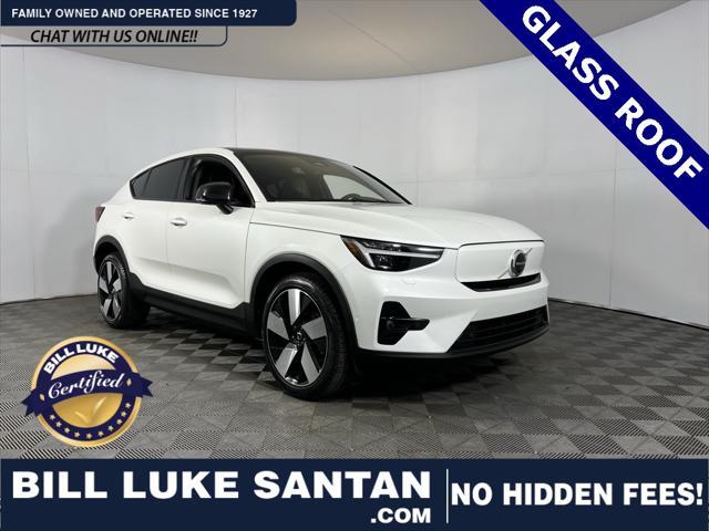 used 2023 Volvo C40 Recharge Pure Electric car, priced at $31,673