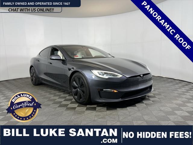 used 2021 Tesla Model S car, priced at $51,173