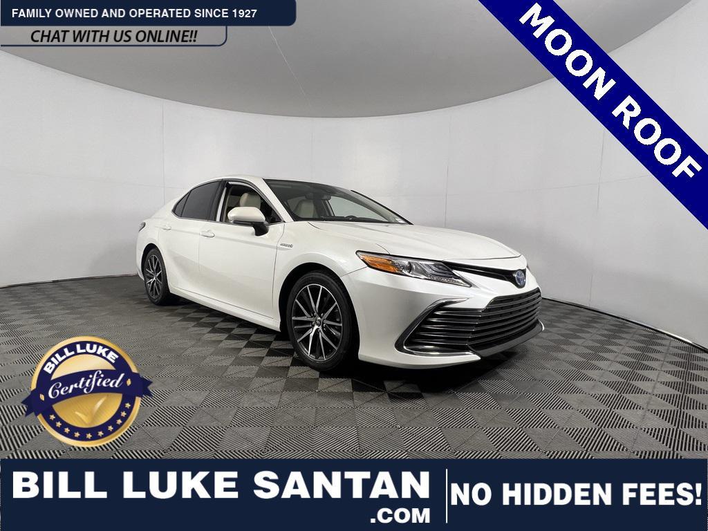 used 2021 Toyota Camry Hybrid car, priced at $28,073