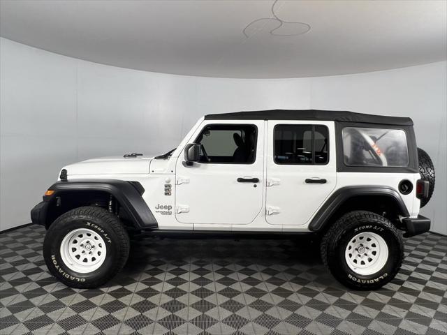 used 2018 Jeep Wrangler Unlimited car, priced at $17,975