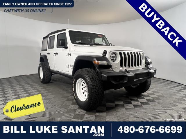 used 2018 Jeep Wrangler Unlimited car, priced at $17,975