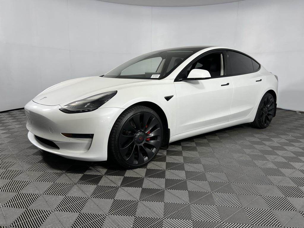 used 2021 Tesla Model 3 car, priced at $28,273