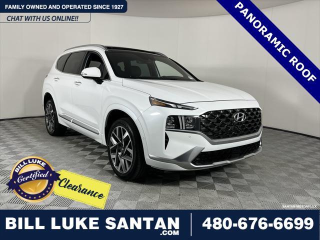 used 2022 Hyundai Santa Fe car, priced at $29,373