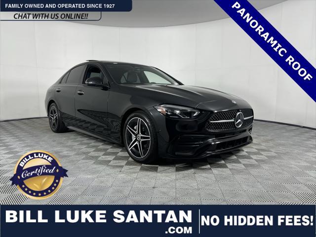 used 2024 Mercedes-Benz C-Class car, priced at $42,973