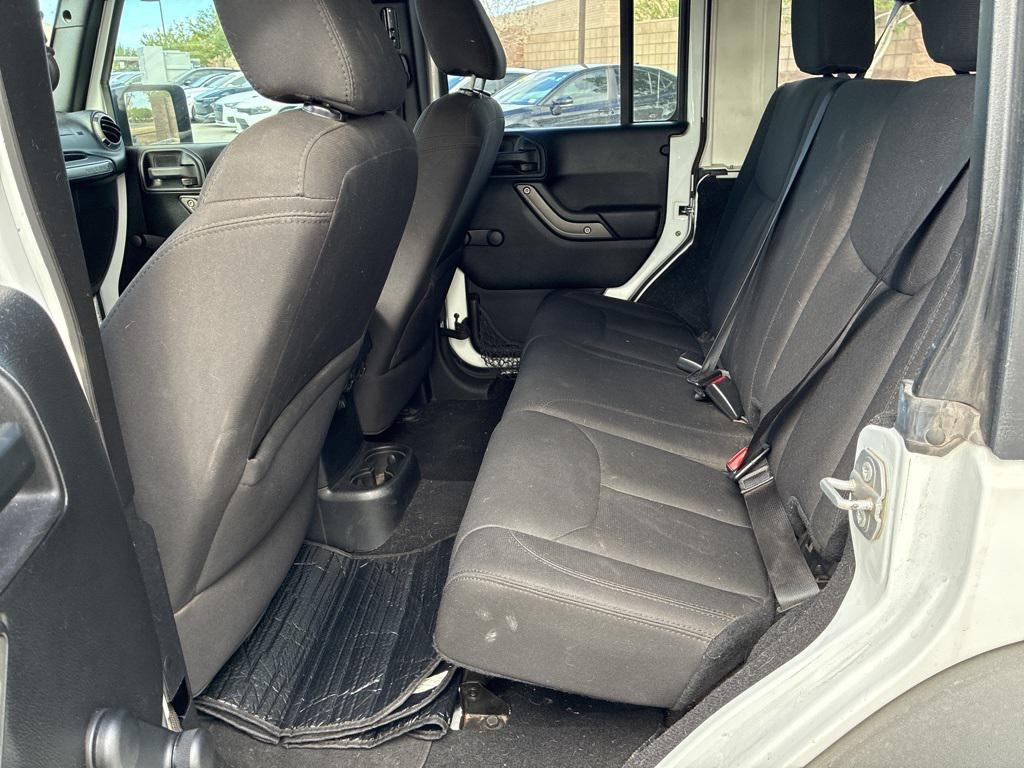 used 2016 Jeep Wrangler Unlimited car, priced at $14,995