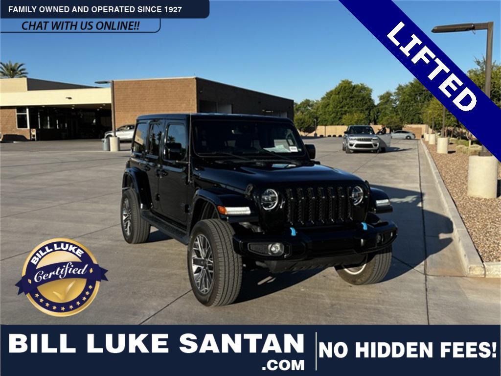 used 2022 Jeep Wrangler Unlimited 4xe car, priced at $36,373