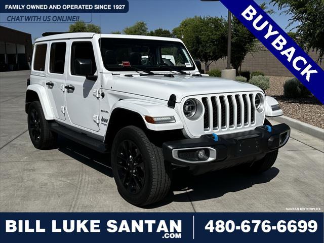 used 2022 Jeep Wrangler Unlimited car, priced at $37,775