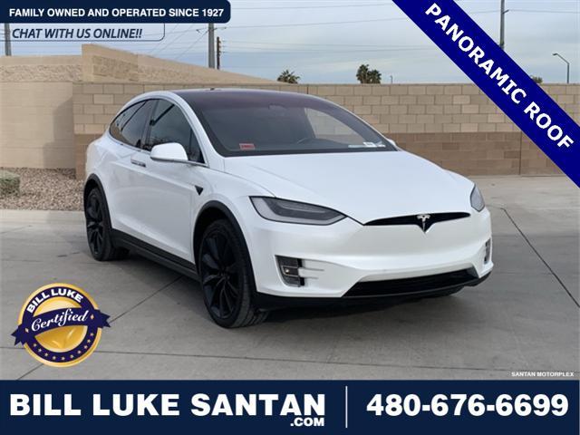 used 2018 Tesla Model X car, priced at $28,773