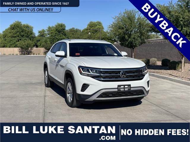 used 2021 Volkswagen Atlas Cross Sport car, priced at $19,975