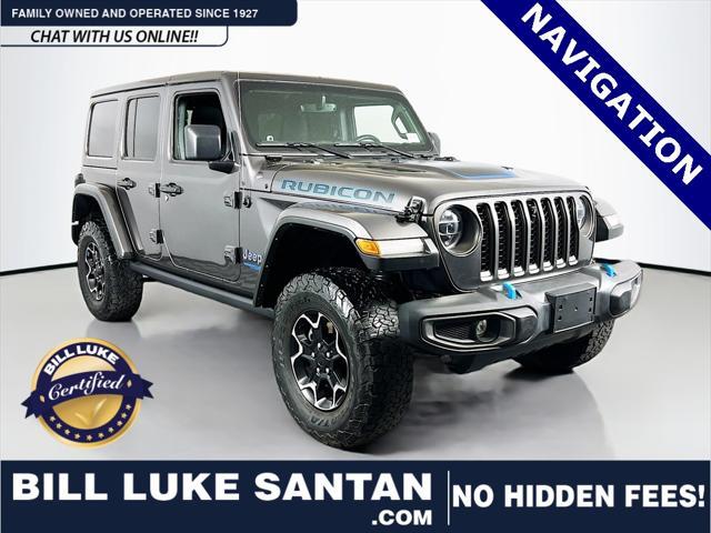 used 2021 Jeep Wrangler Unlimited 4xe car, priced at $31,573