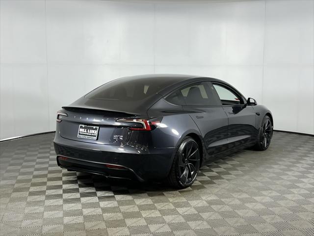 used 2024 Tesla Model 3 car, priced at $45,573