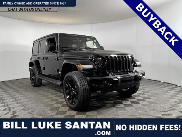 used 2021 Jeep Wrangler Unlimited car, priced at $31,975