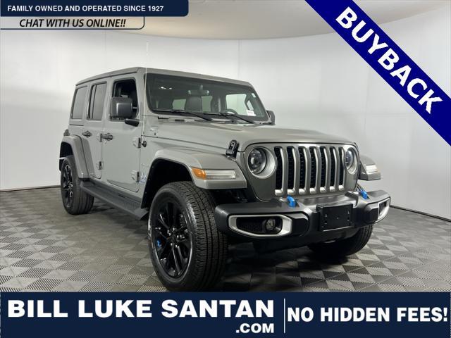 used 2023 Jeep Wrangler 4xe car, priced at $33,275