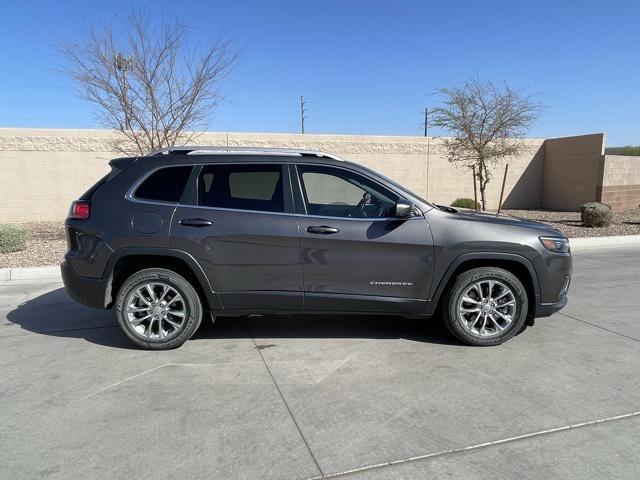 used 2021 Jeep Cherokee car, priced at $22,973