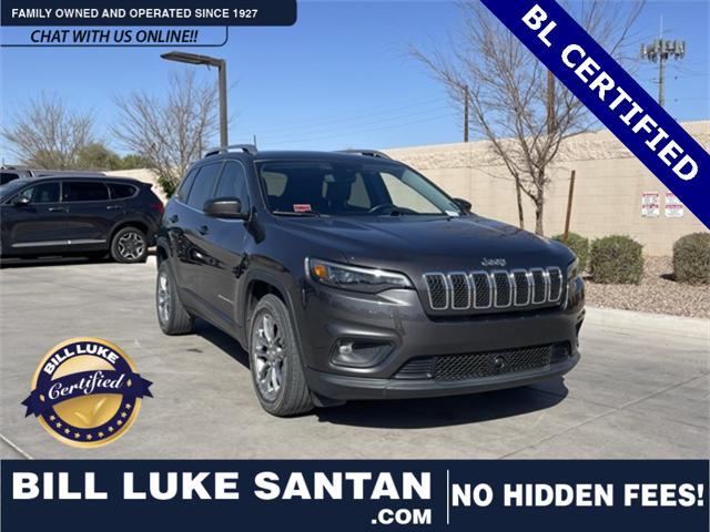 used 2021 Jeep Cherokee car, priced at $22,973