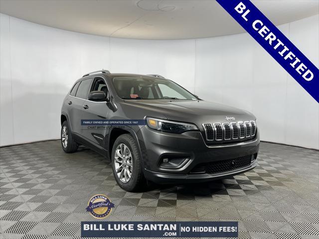 used 2021 Jeep Cherokee car, priced at $22,973