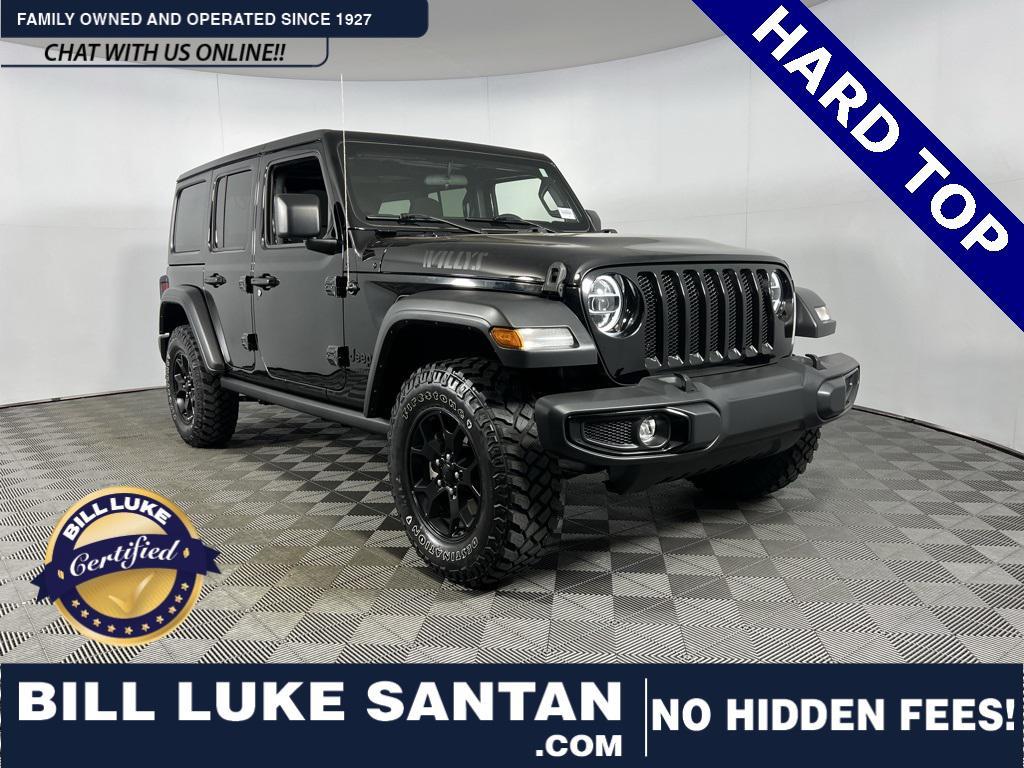 used 2021 Jeep Wrangler car, priced at $28,973