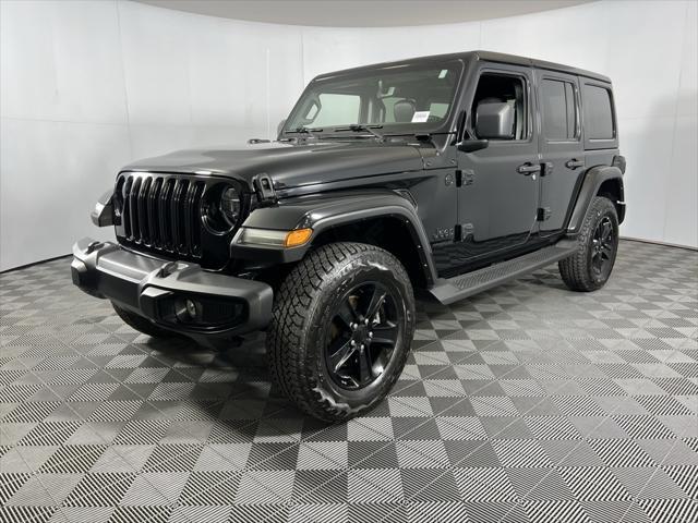 used 2022 Jeep Wrangler Unlimited car, priced at $27,475