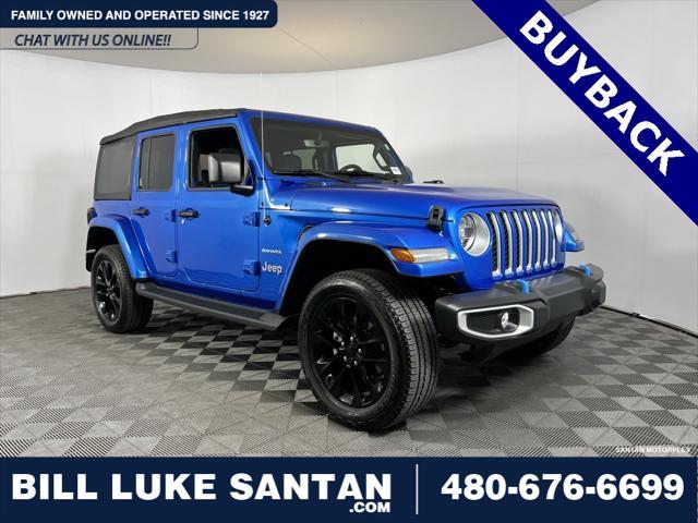 used 2022 Jeep Wrangler Unlimited car, priced at $28,475