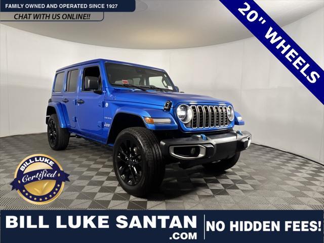 used 2024 Jeep Wrangler 4xe car, priced at $37,973