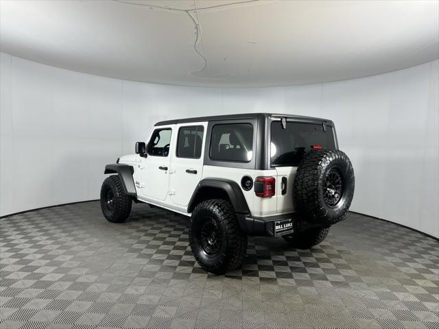 used 2021 Jeep Wrangler Unlimited car, priced at $31,973