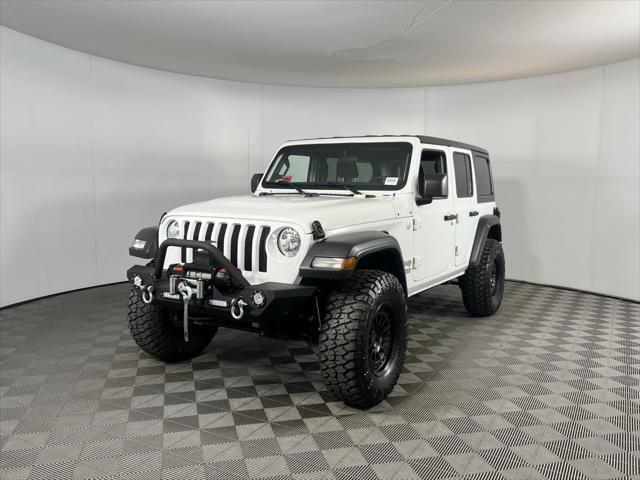 used 2021 Jeep Wrangler Unlimited car, priced at $31,973