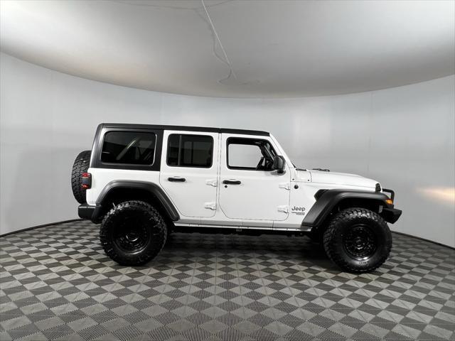 used 2021 Jeep Wrangler Unlimited car, priced at $31,973