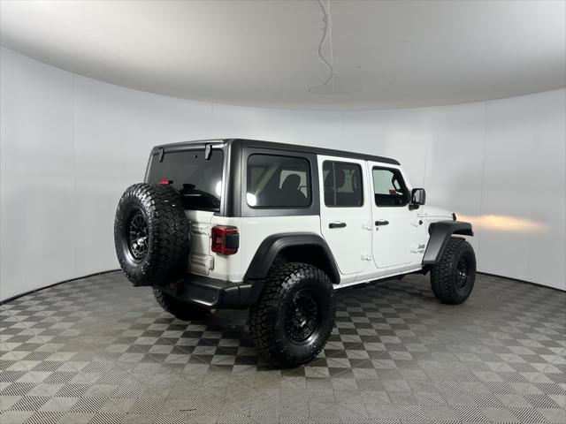 used 2021 Jeep Wrangler Unlimited car, priced at $31,973