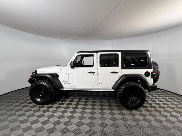 used 2021 Jeep Wrangler Unlimited car, priced at $31,973