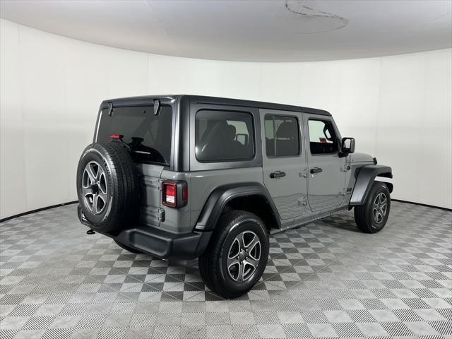 used 2022 Jeep Wrangler Unlimited car, priced at $27,075