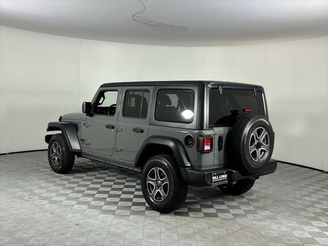 used 2022 Jeep Wrangler Unlimited car, priced at $27,075