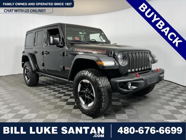 used 2022 Jeep Wrangler Unlimited car, priced at $34,575