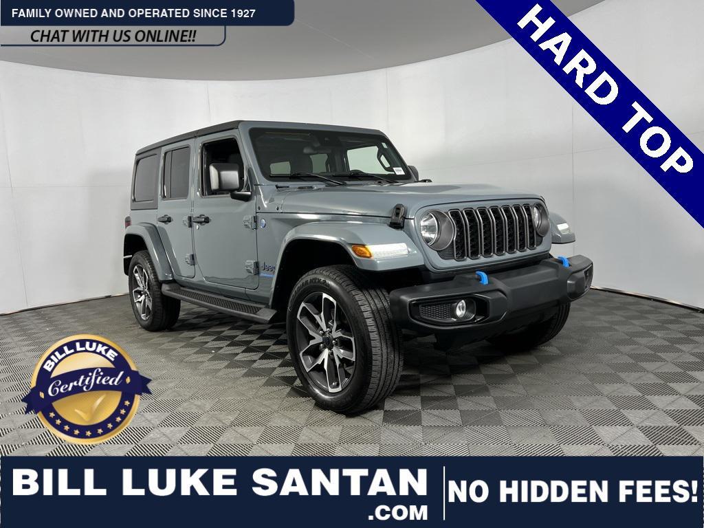 used 2024 Jeep Wrangler 4xe car, priced at $31,973