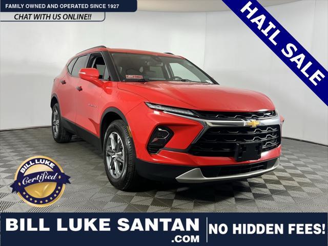 used 2023 Chevrolet Blazer car, priced at $25,075