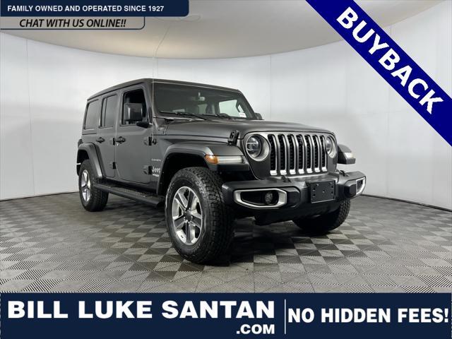 used 2021 Jeep Wrangler Unlimited car, priced at $31,575