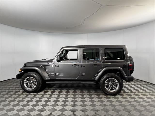 used 2021 Jeep Wrangler Unlimited car, priced at $31,575