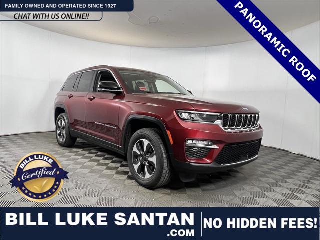 used 2022 Jeep Grand Cherokee 4xe car, priced at $30,000