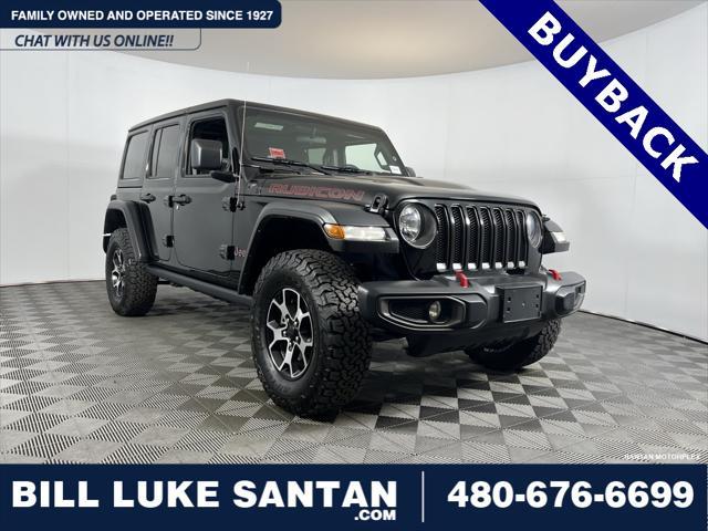 used 2021 Jeep Wrangler Unlimited car, priced at $37,975