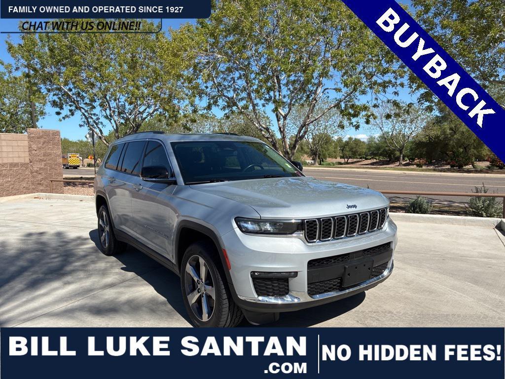 used 2021 Jeep Grand Cherokee L car, priced at $25,975