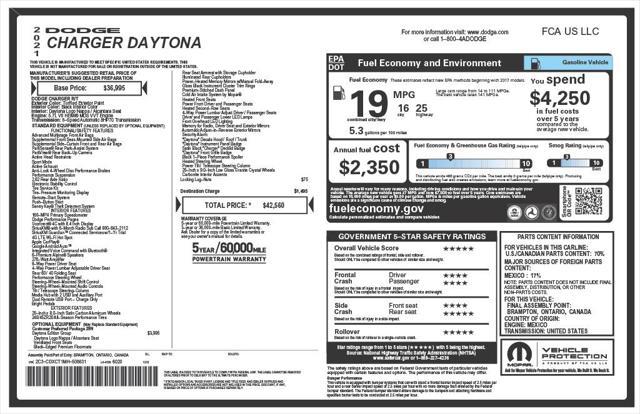 used 2021 Dodge Charger car, priced at $25,995