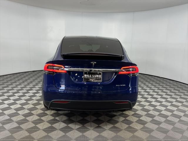 used 2021 Tesla Model X car, priced at $42,000