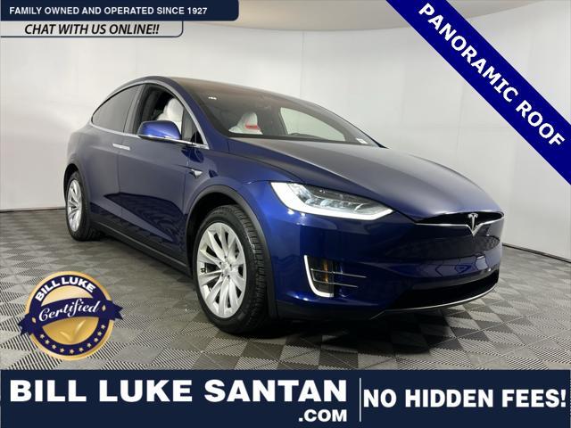 used 2021 Tesla Model X car, priced at $42,000