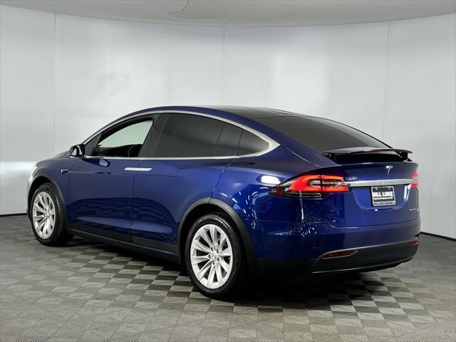 used 2021 Tesla Model X car, priced at $42,000