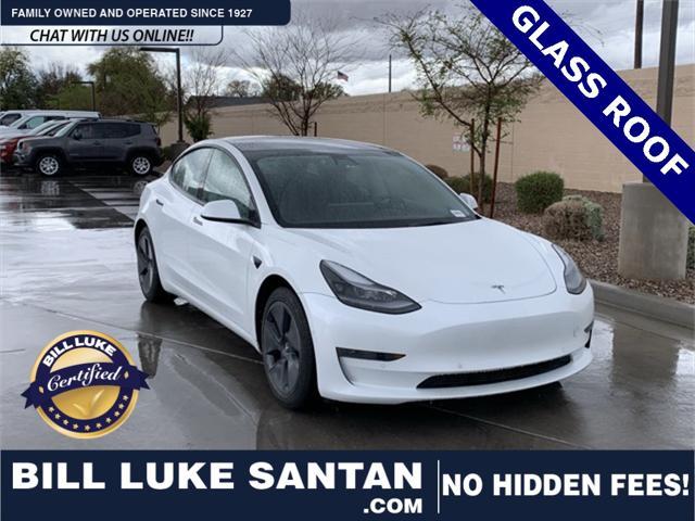 used 2021 Tesla Model 3 car, priced at $25,473