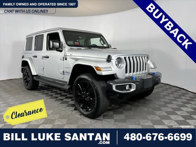 used 2023 Jeep Wrangler 4xe car, priced at $28,875