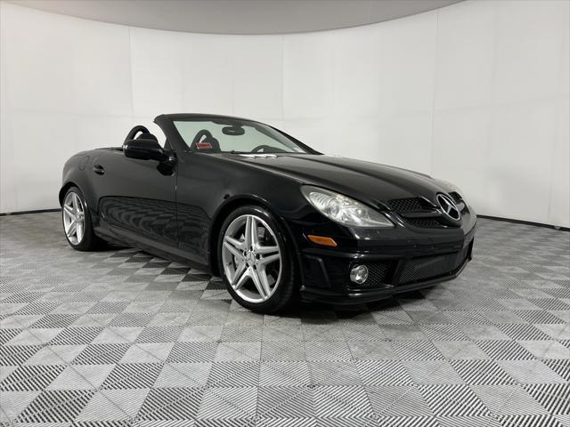 used 2009 Mercedes-Benz SLK-Class car, priced at $21,495